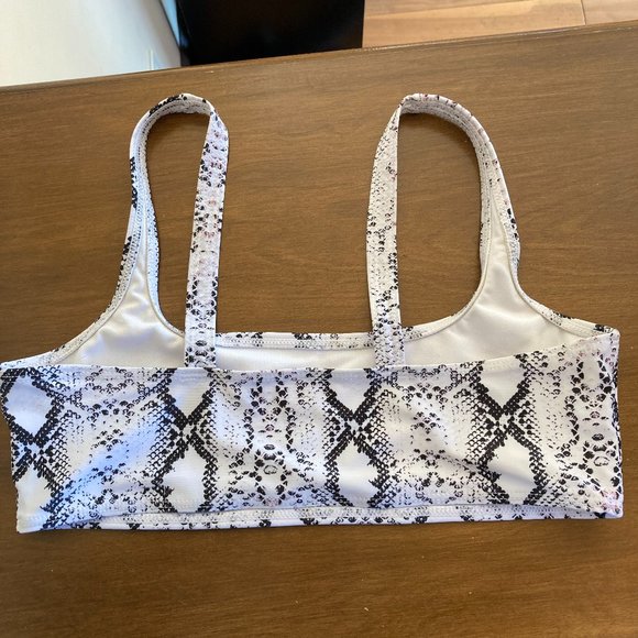 shein snakeskin bikini top - Picture 2 of 3